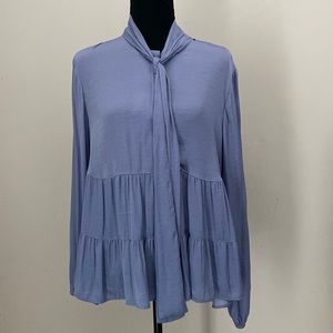 NEW. Simply Vera Vera Wang long sleeve top/blouse. SZ L